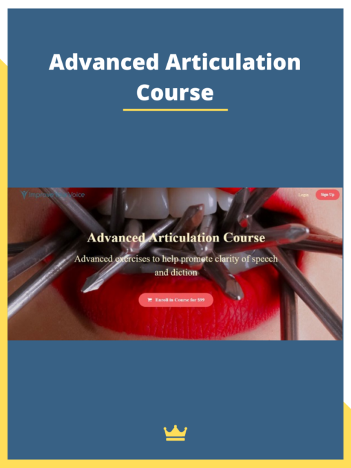 Darren McStay – Advanced Articulation Course