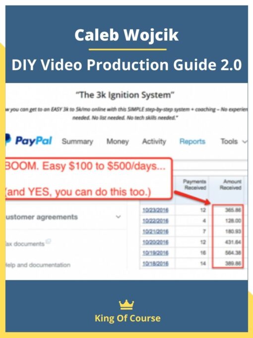 Caleb Wojcik – DIY Video Production Guide 2.0