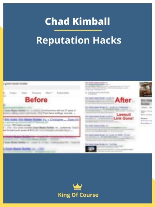 Chad Kimball – Reputation Hacks