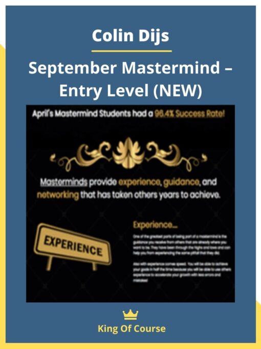Colin Dijs – September Mastermind – Entry Level (NEW)