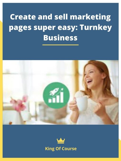 Create and sell marketing pages super easy: Turnkey Business