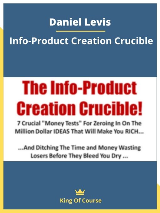 Daniel Levis – Info-Product Creation Crucible