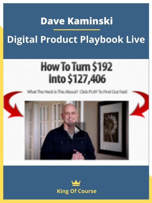 Dave Kaminski – Digital Product Playbook Live