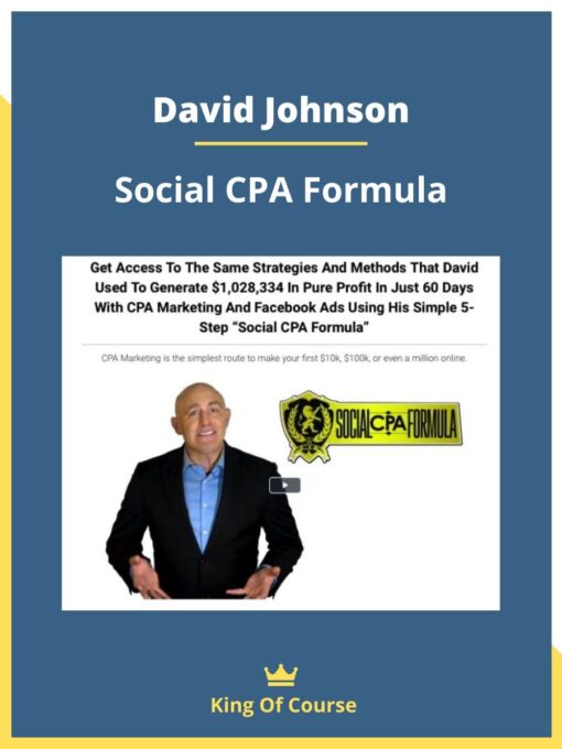 David Johnson – Social CPA Formula