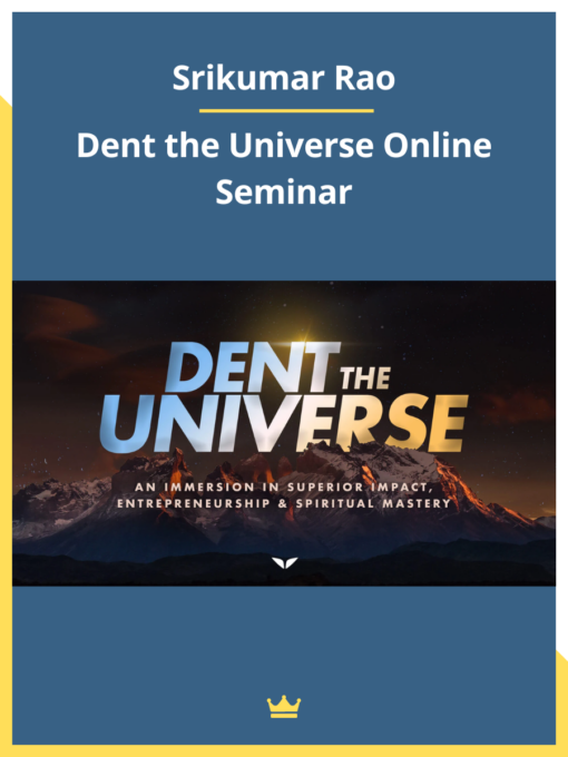 Srikumar Rao – Dent the Universe Online Seminar
