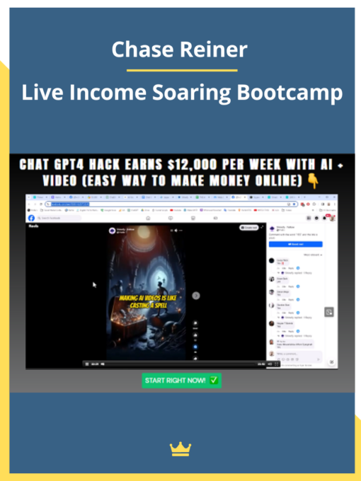 Chase Reiner – Live Income Soaring Bootcamp