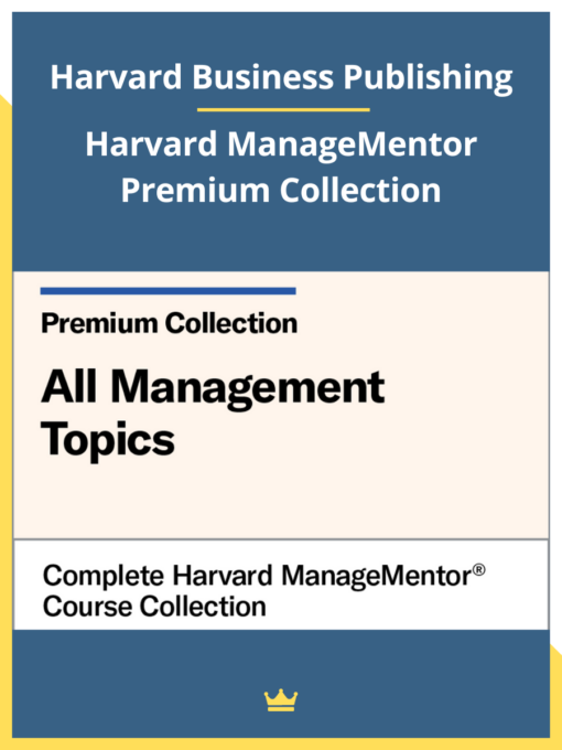 Harvard Business Publishing – Harvard ManageMentor Premium Collection