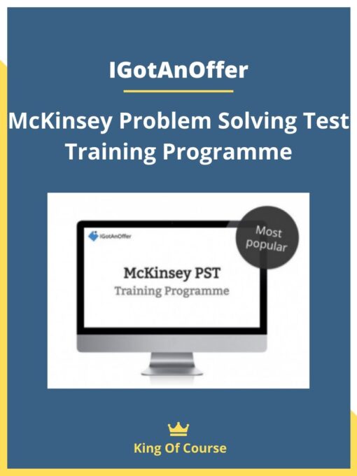 IGotAnOffer – McKinsey Problem Solving Test Training Programme