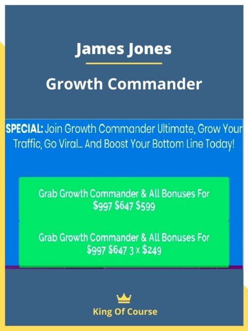 James Jones – Growth Commander