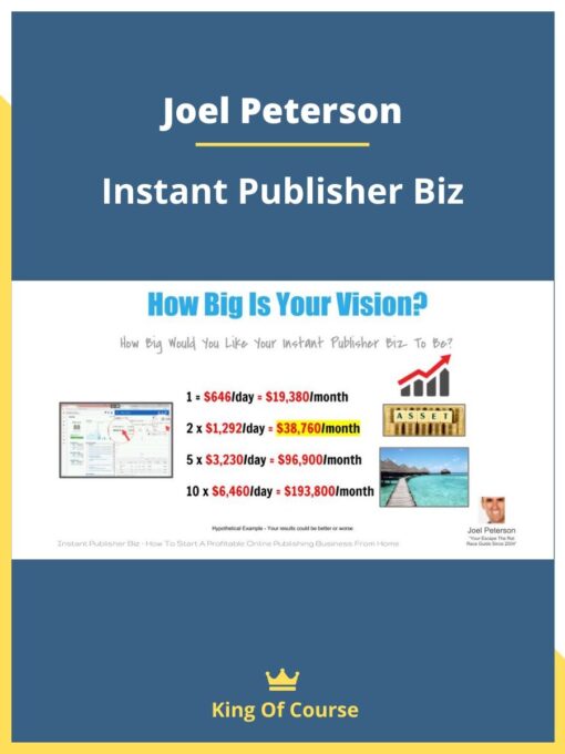 Joel Peterson – Instant Publisher Biz