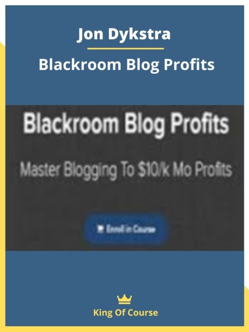 Jon Dykstra – Blackroom Blog Profits
