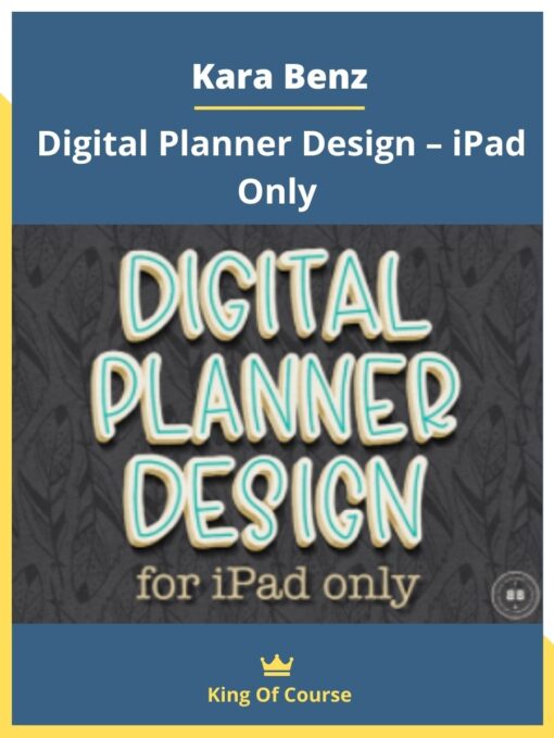 Kara Benz – Digital Planner Design – iPad Only