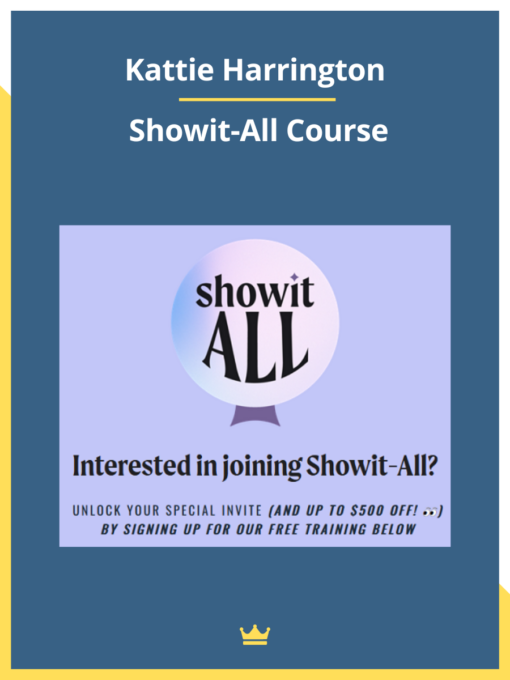 Kattie Harrington – Showit-All Course