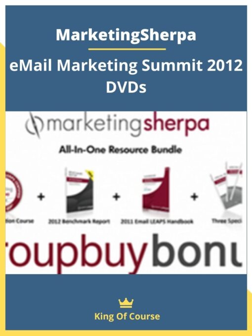 MarketingSherpa – eMail Marketing Summit 2012 DVDs