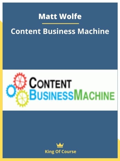 Matt Wolfe – Content Business Machine