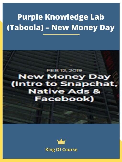 Purple Knowledge Lab (Taboola) – New Money Day