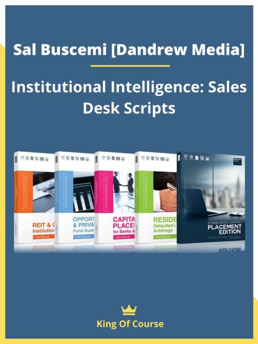 Sal Buscemi [Dandrew Media] – Institutional Intelligence: Sales Desk Scripts
