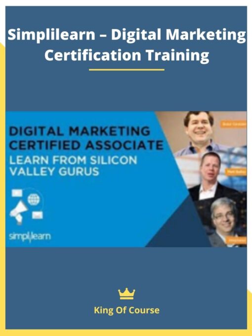 Simplilearn – Digital Marketing Certification Training