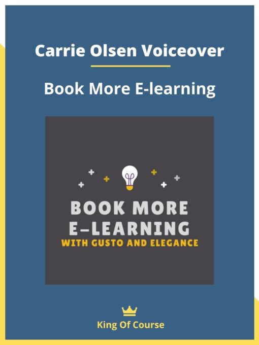 Carrie Olsen Voiceover – Book More E-learning