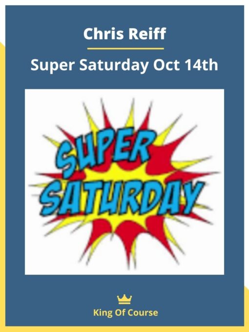 Chris Reiff – Super Saturday Oct 14th