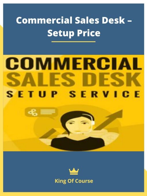 Commercial Sales Desk – Setup Price