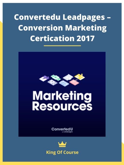 Convertedu Leadpages – Conversion Marketing Certication 2017