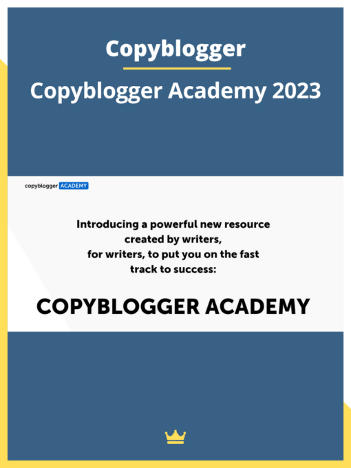 Copyblogger – Copyblogger Academy 2023