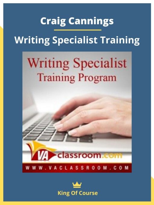 Craig Cannings – Writing Specialist Training