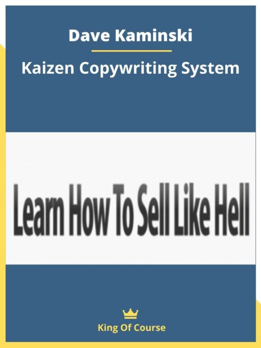 Dave Kaminski – Kaizen Copywriting System