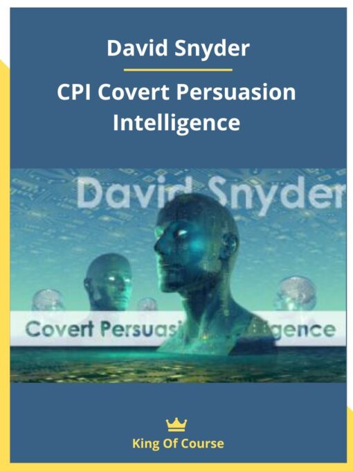 David Snyder – CPI Covert Persuasion Intelligence