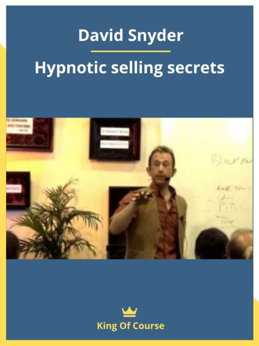 David Snyder – Hypnotic selling secrets