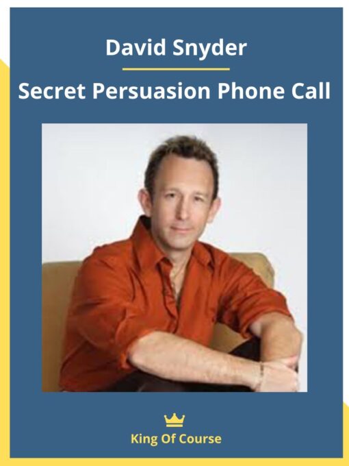 David Snyder – Secret Persuasion Phone Call