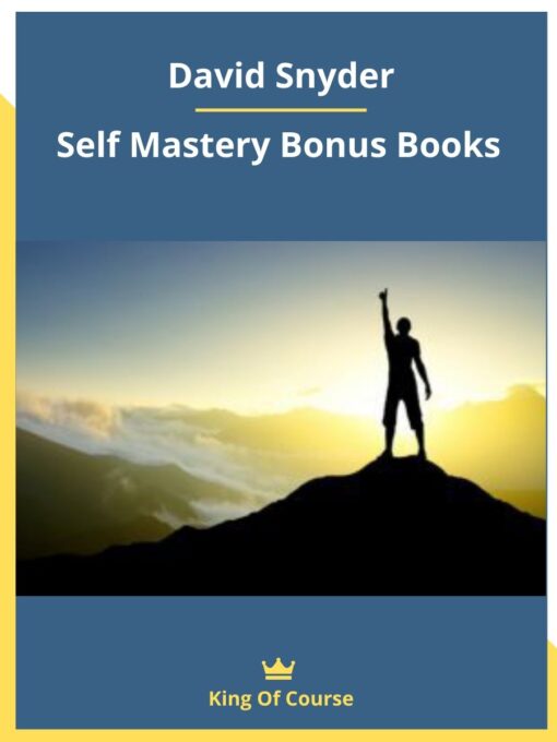 David Snyder – Self Mastery Bonus Books