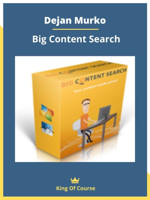 Dejan Murko – Big Content Search