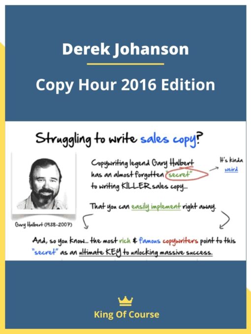 Derek Johanson – Copy Hour 2016 Edition