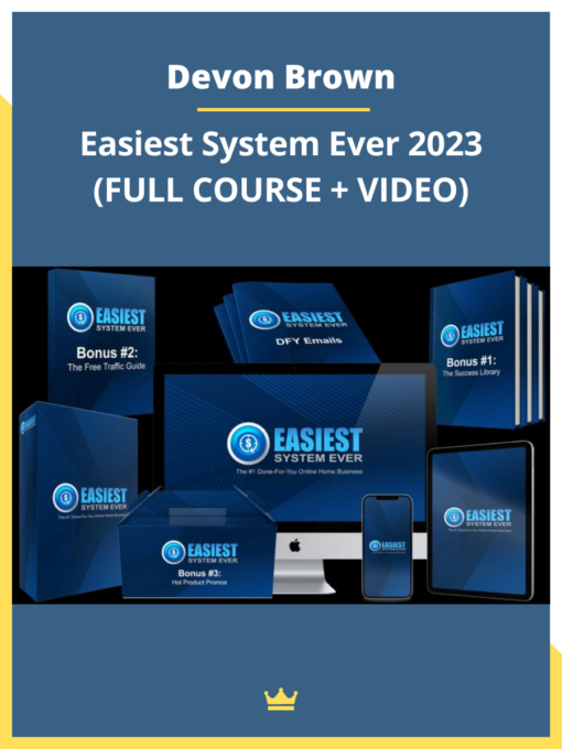Devon Brown – Easiest System Ever 2023 (FULL COURSE + VIDEO)