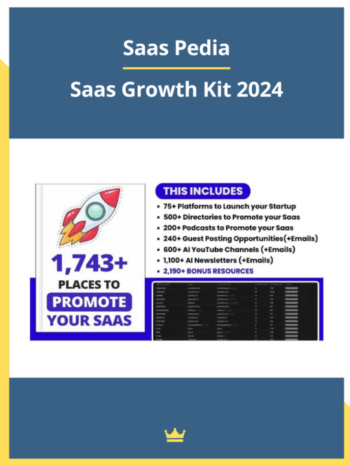 Saas Pedia – Saas Growth Kit 2024