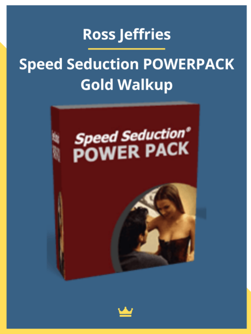 Ross Jeffries – Speed Seduction POWERPACK Gold Walkup