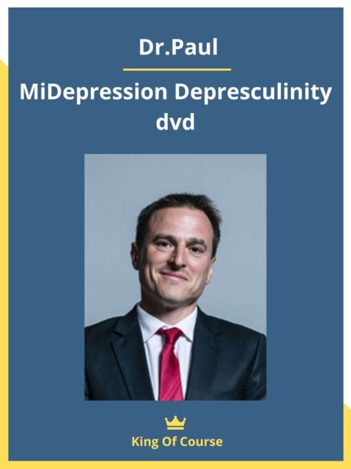 Dr.Paul – MiDepression Depresculinity dvd