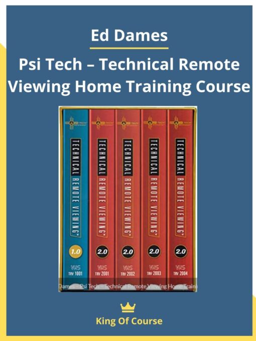 Ed Dames – Psi Tech – Technical Remote Viewing Home Training Course