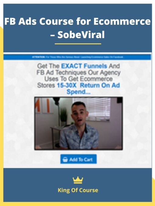 FB Ads Course for Ecommerce – SobeViral