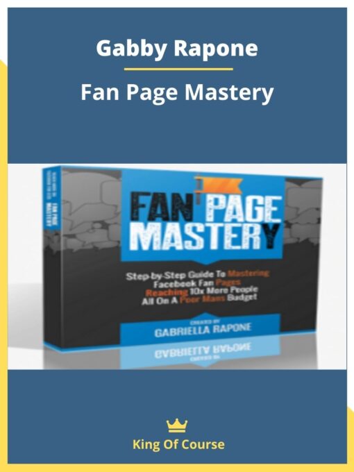Gabby Rapone – Fan Page Mastery