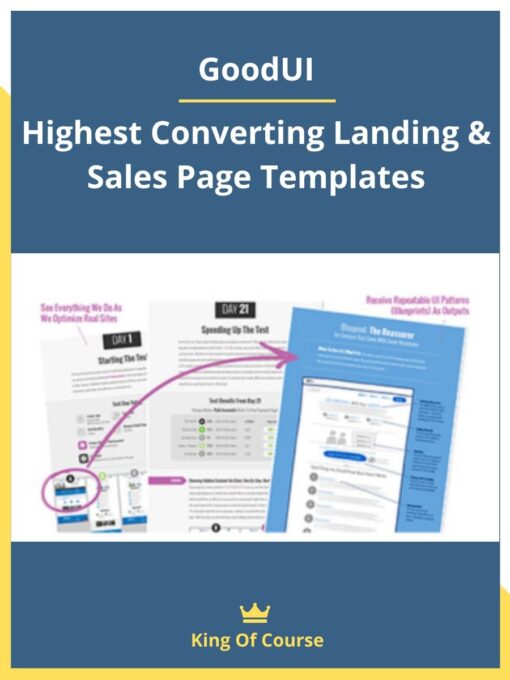 GoodUI – Highest Converting Landing & Sales Page Templates