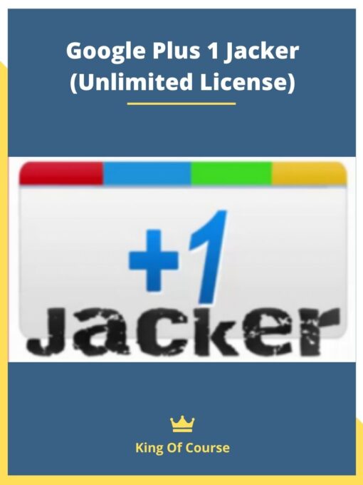 Google Plus 1 Jacker (Unlimited License)