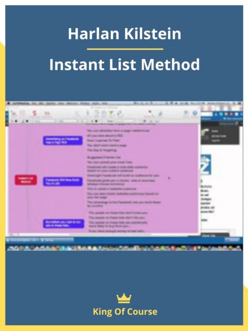 Harlan Kilstein – Instant List Method