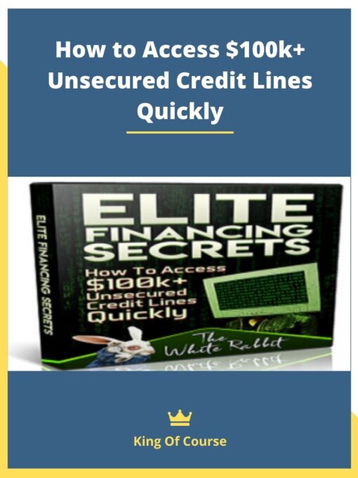 How to Access $100k+ Unsecured Credit Lines Quickly