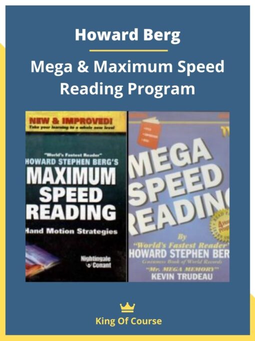 Howard Berg – Mega & Maximum Speed Reading Program