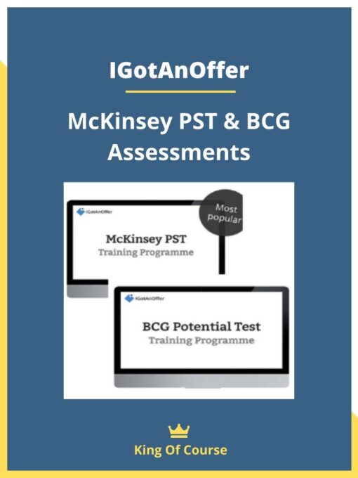 IGotAnOffer – McKinsey PST & BCG Assessments