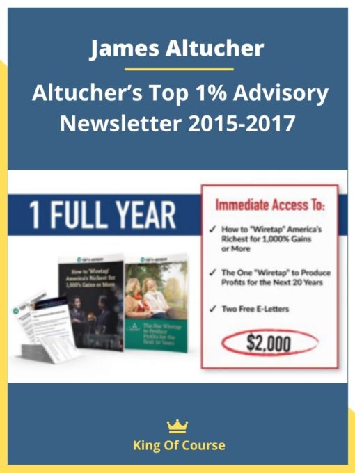 James Altucher – Altucher’s Top 1% Advisory Newsletter 2015-2017