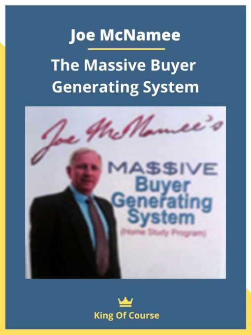 Joe McNamee – The Massive Buyer Generating System